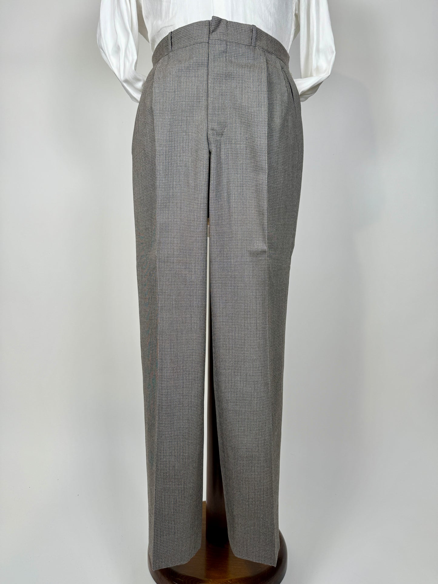 Pantaloni sartoriali anni ‘60/‘70 occhio di pernice - tg. 52