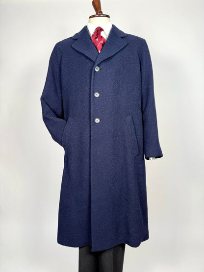 Cappotto raglan E. Zegna in bouclé di lana - tg. 48-52