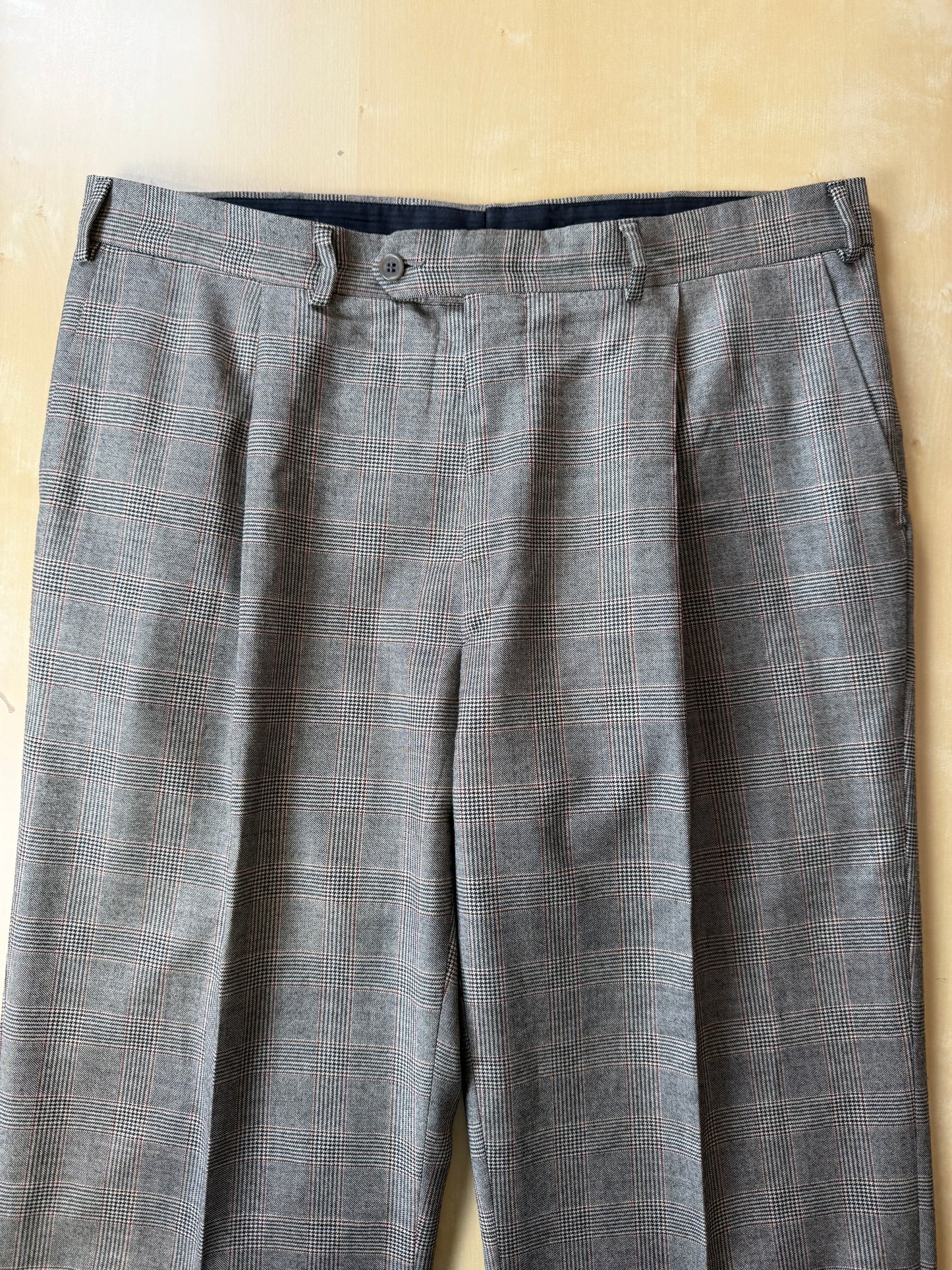 Completo Pierre Cardin principe di Galles flanella leggera - tg. 54