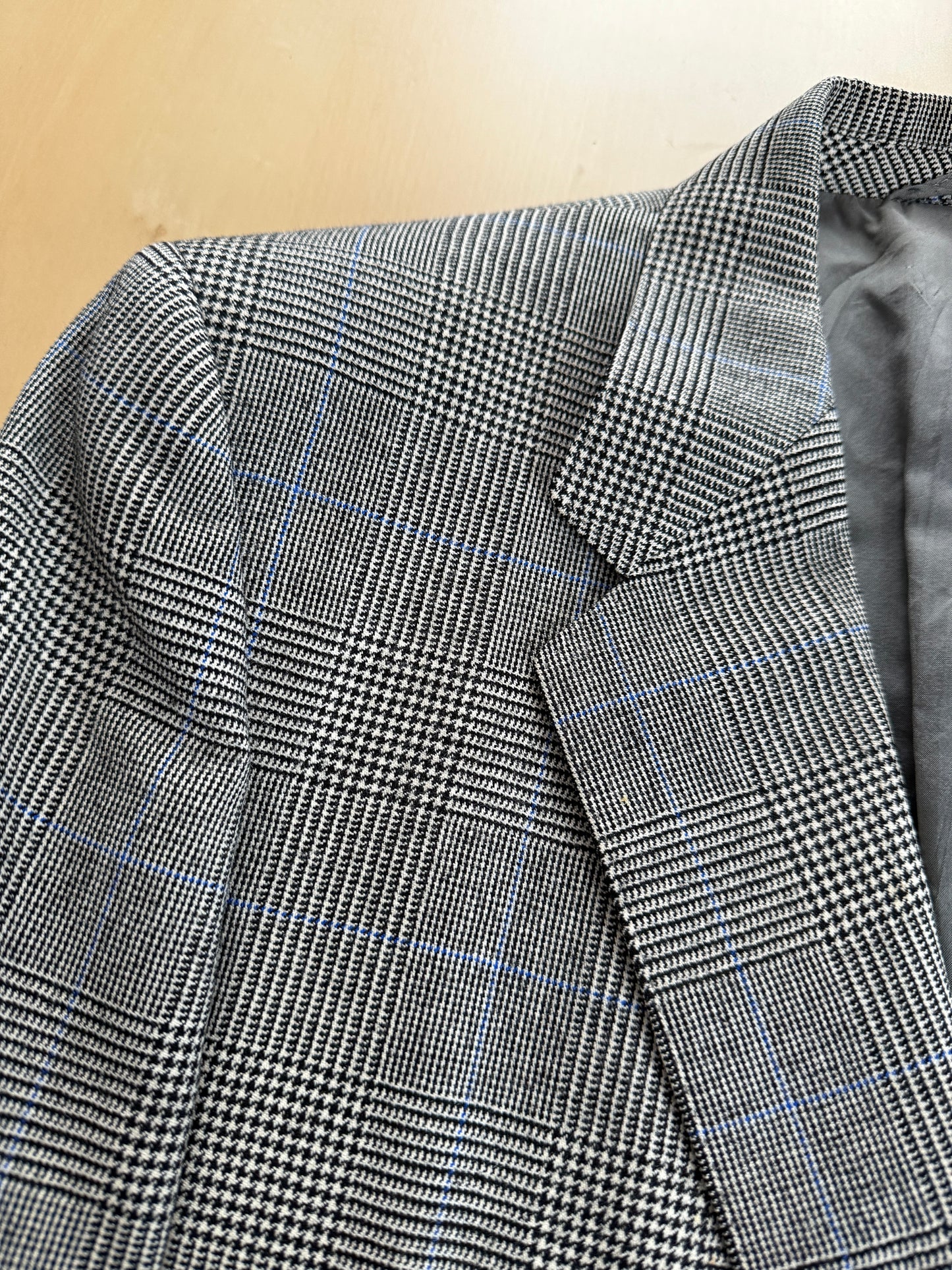 Giacca flanella principe di Galles anni ‘80 - tg. 46/48