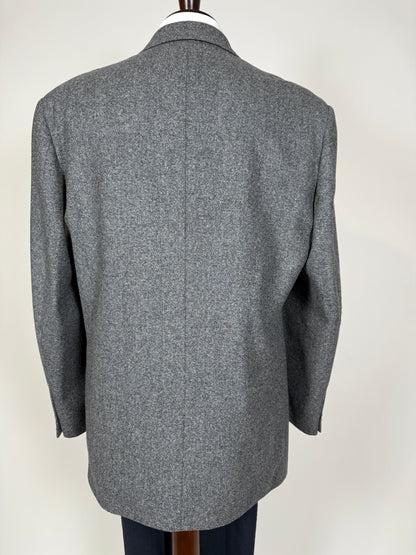 Giacca Missoni anni ‘80 grigio petrolio donegal - tg. 52