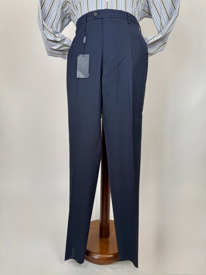 Pantaloni fresco lana blu navy (NOS) - tg. 52/54