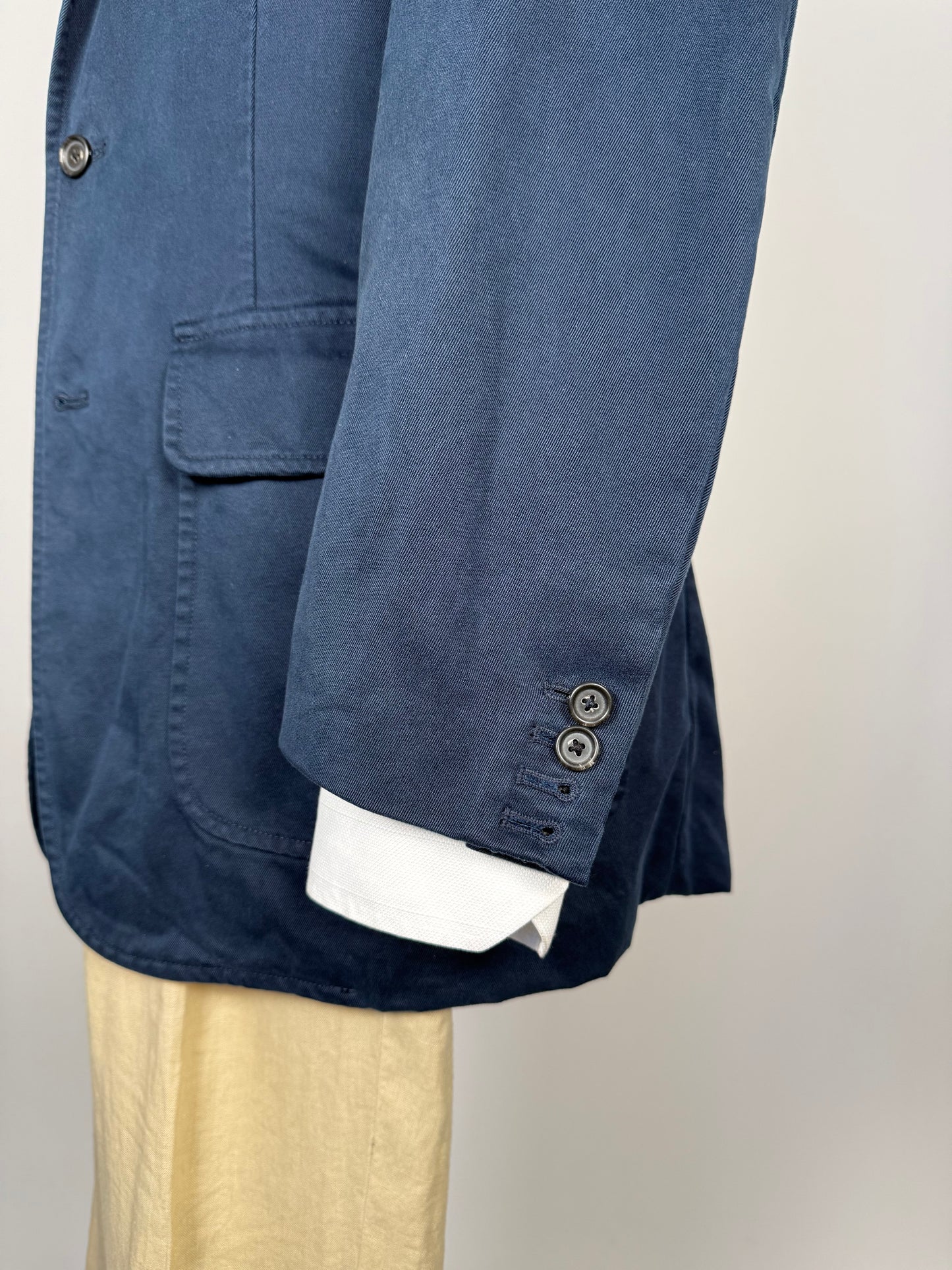 Giacca Polo Ralph Lauren in cotone blu - tg. 44