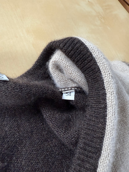 Pullover losanghe Cains Moore 100% cashmere - XL (54)