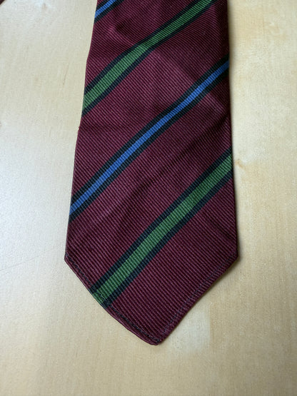 Cravatta regimental Holliday & Brown made in England