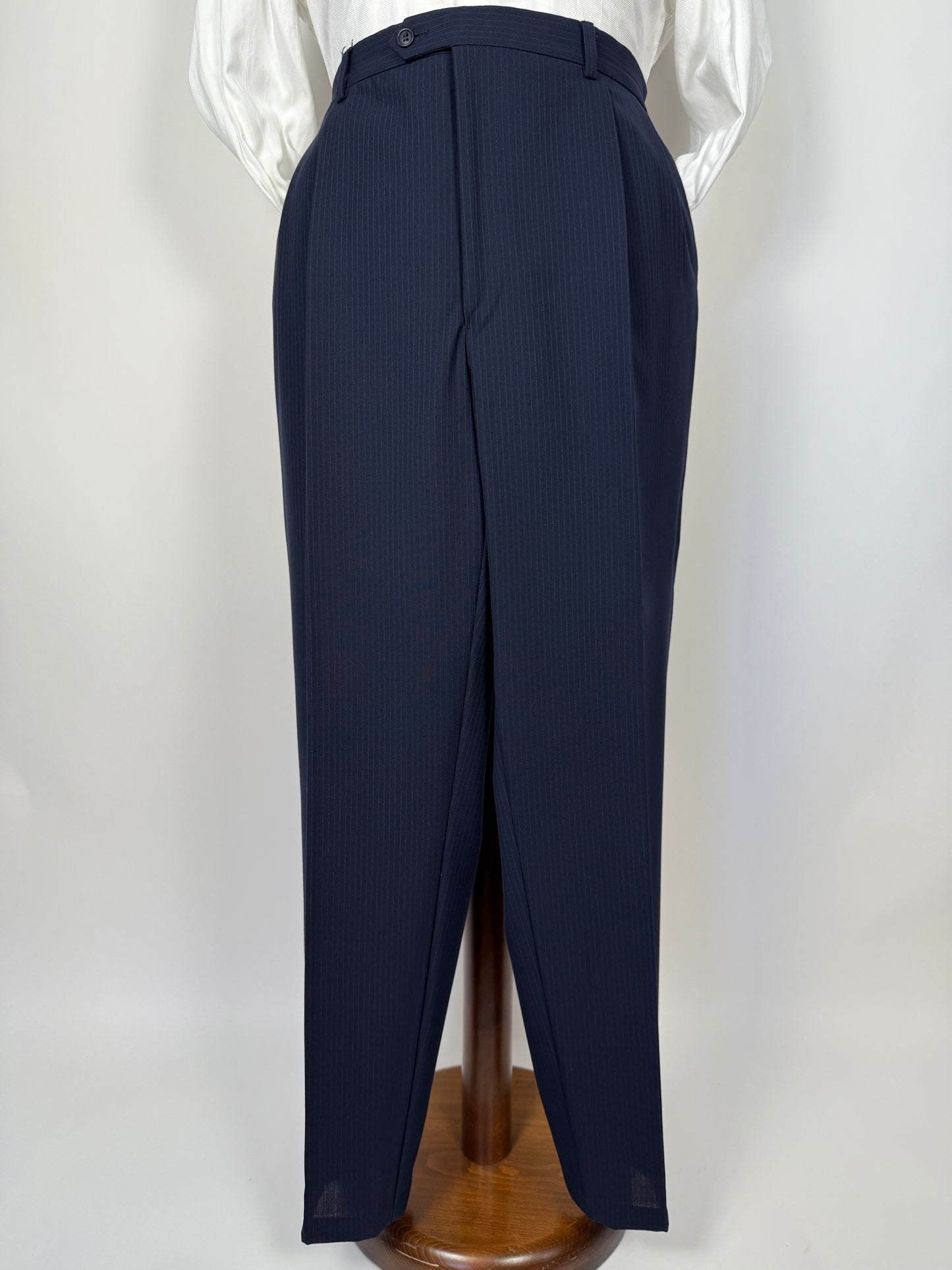 Completo Facis anni ‘90 blu gessato - tg. 58