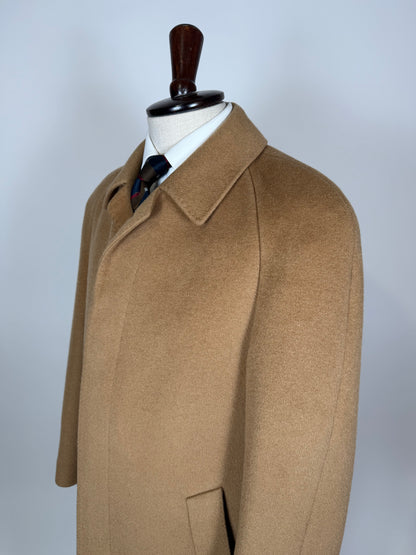 Cappotto raglan anni ‘80 lana e cammello - tg. 46-48