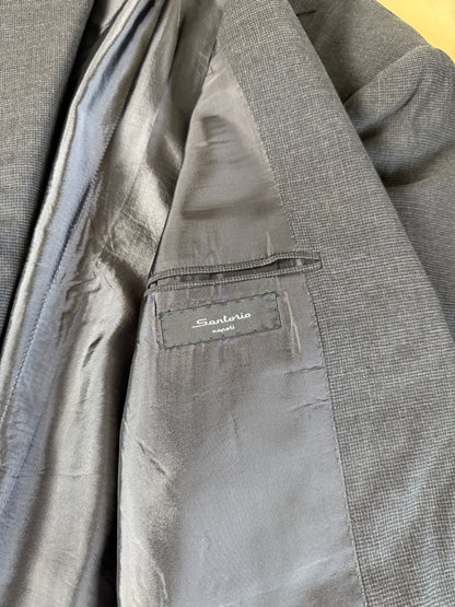 Completo napoletano Sartorio in fresco lana antracite - tg. 54