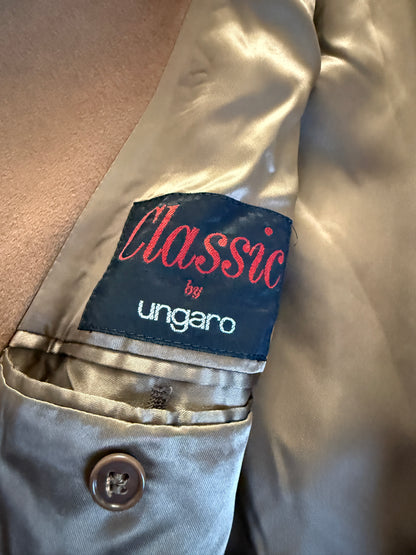 Cappotto Ungaro tessuto Loro Piana lana e cashmere color cammello - tg. 50-54