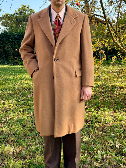 Cappotto cammello sartoriale anni ‘70/‘80 - tg. 48-50