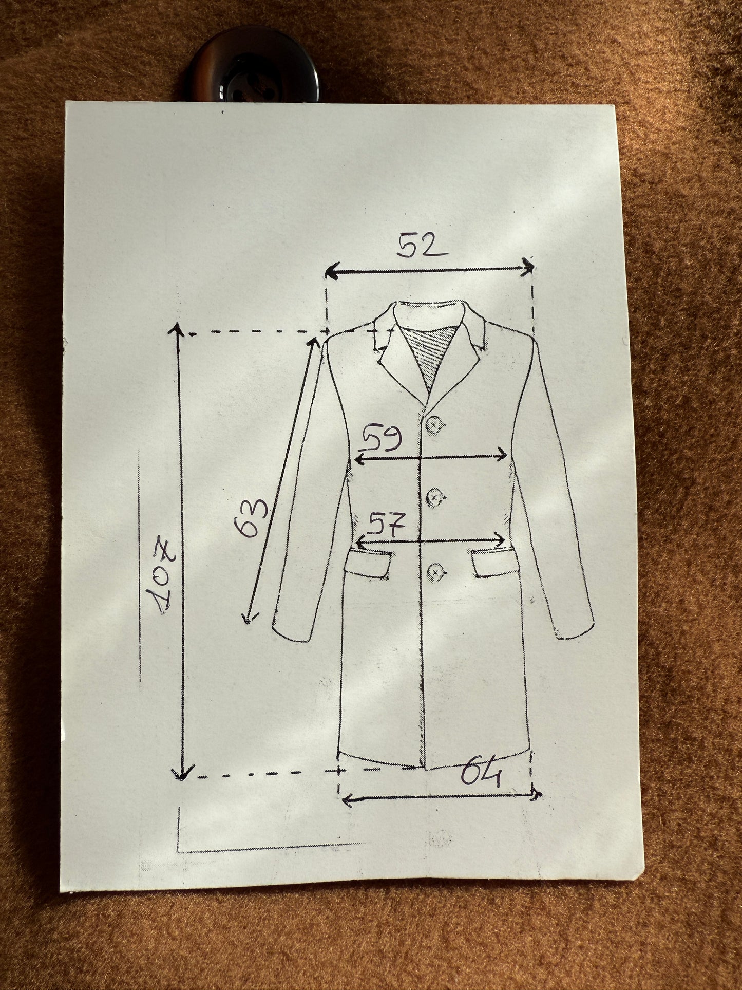 Cappotto cammello sartoriale anni ‘70/‘80 - tg. 48-50