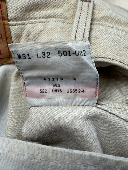 Levi’s 501 USA anni ‘90 lavaggio ecru - W31