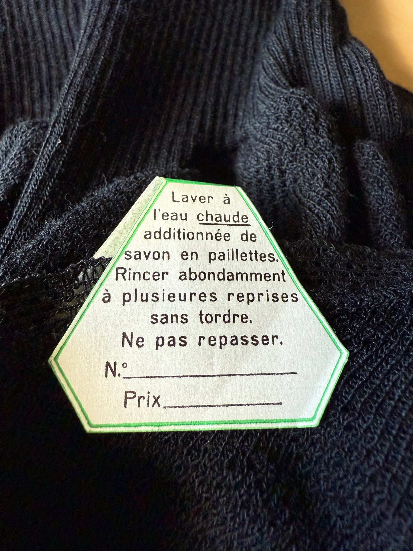 Sottoveste in lana anni ‘70/‘80 (NOS) - S