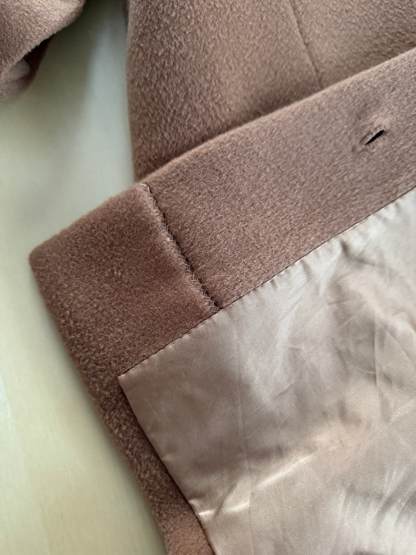 Cappotto cammello sartoriale anni ‘70/‘80 - tg. 48-50