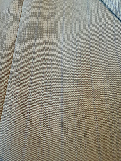 Completo doppiopetto Forall anni '70/'80 in twill beige (NOS) - tg.48