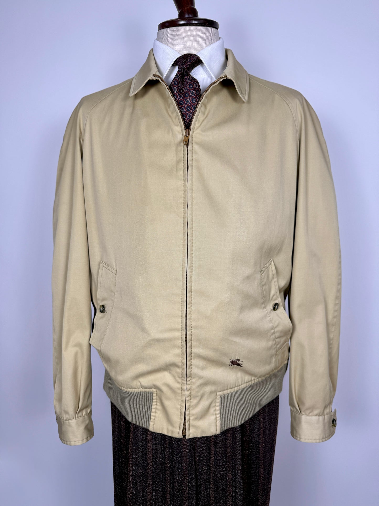 Bomber raglan Burberrys in gabardina - tg. 50/52