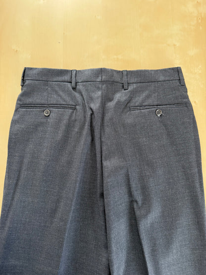 Pantaloni fresco lana grigio antracite anni '80 (NOS) - tg. 46/48