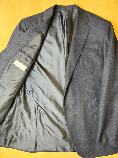 Giacca Caruso in panno blu - tg. 56/58