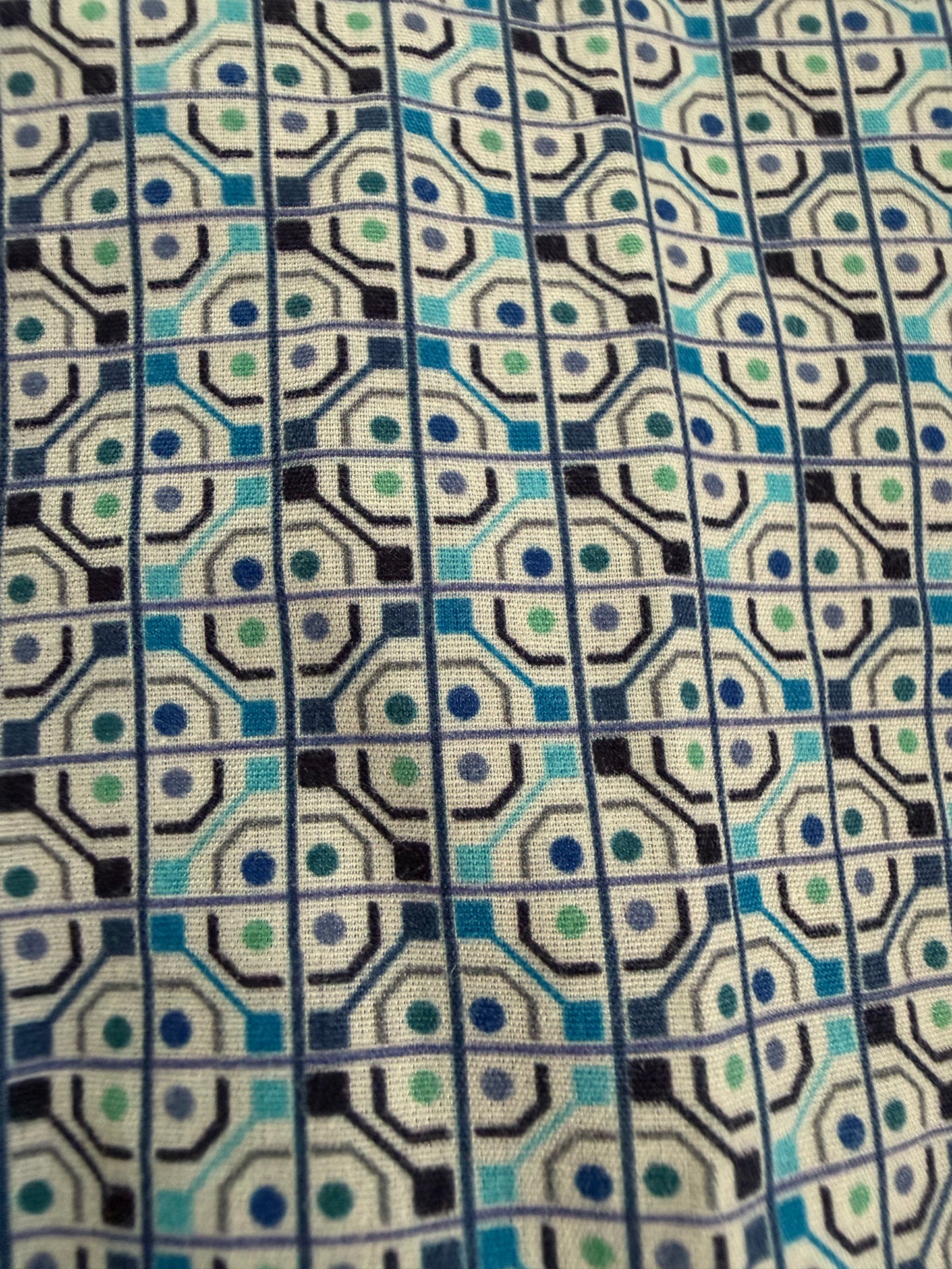 Camicia Etro fantasia geometrica - S/M collo 39