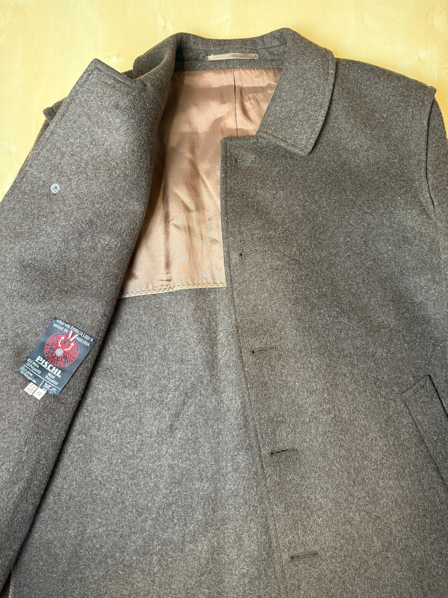 Loden originale austriaco colore marrone - tg. 48-52