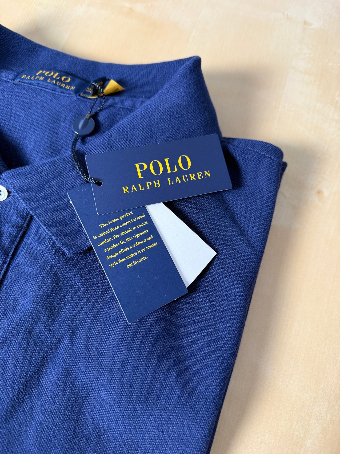 Polo Ralph Lauren blu navy (nuova) - 4XL