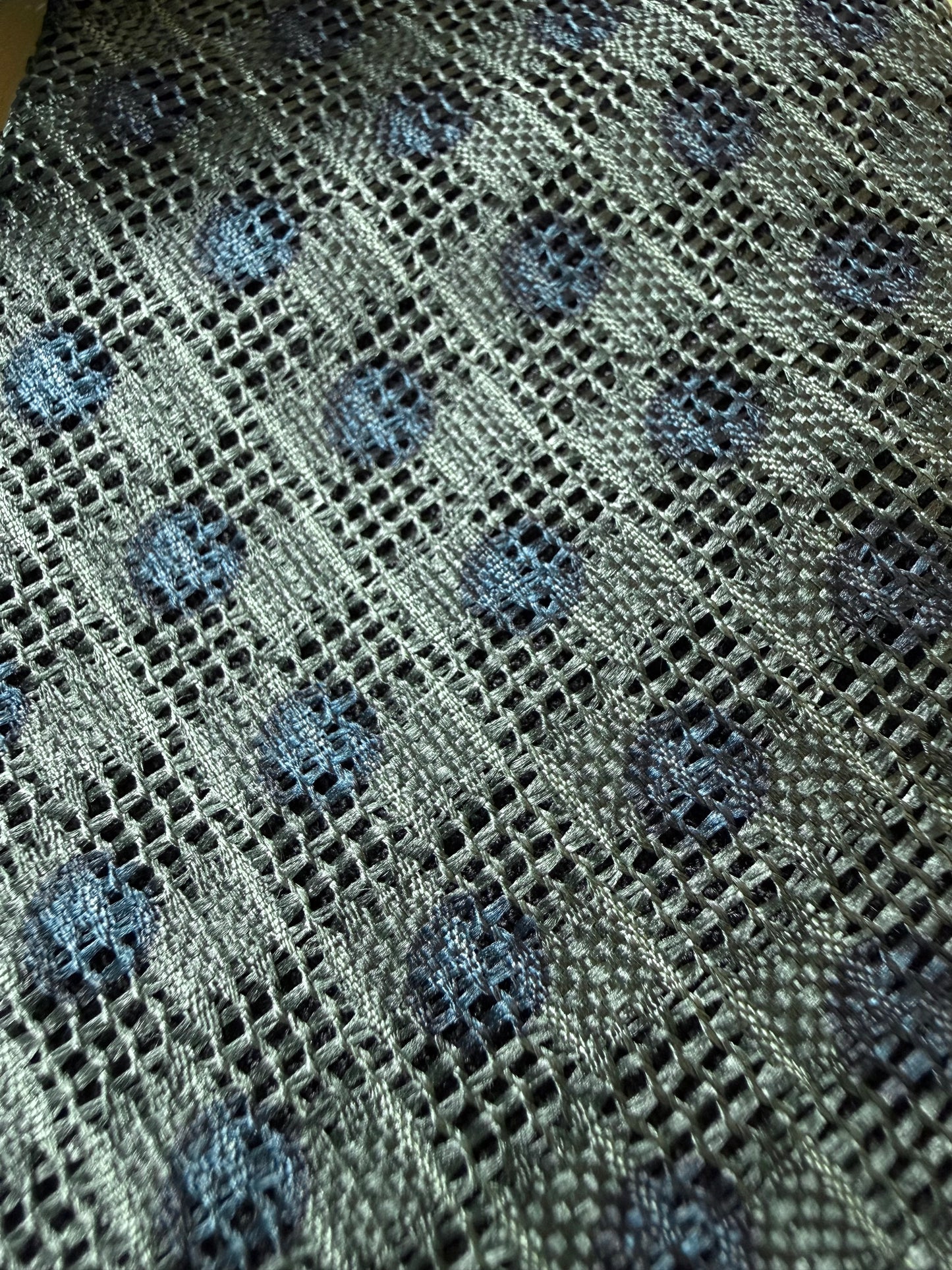 Cravatta Armani anni '80 seta traforata