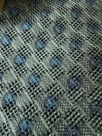 Cravatta Armani anni '80 seta traforata