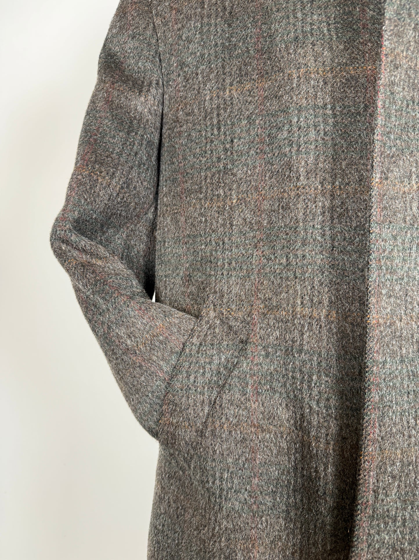 Cappotto anni ‘70/‘80 in lana e mohair - tg. 50-54