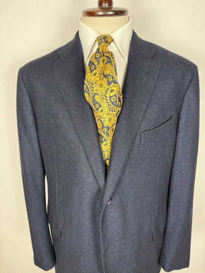 Giacca Caruso in panno blu - tg. 56/58