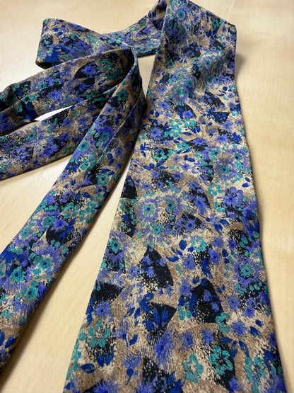 Cravatta Prochownick floreale jacquard