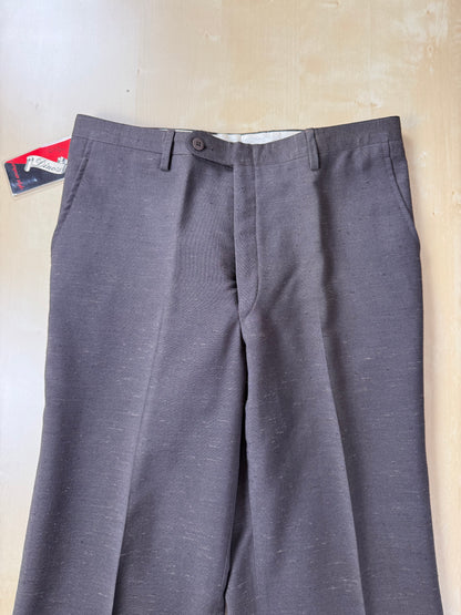 Pantaloni misto lino anni '70 (NOS) - tg.  44/46