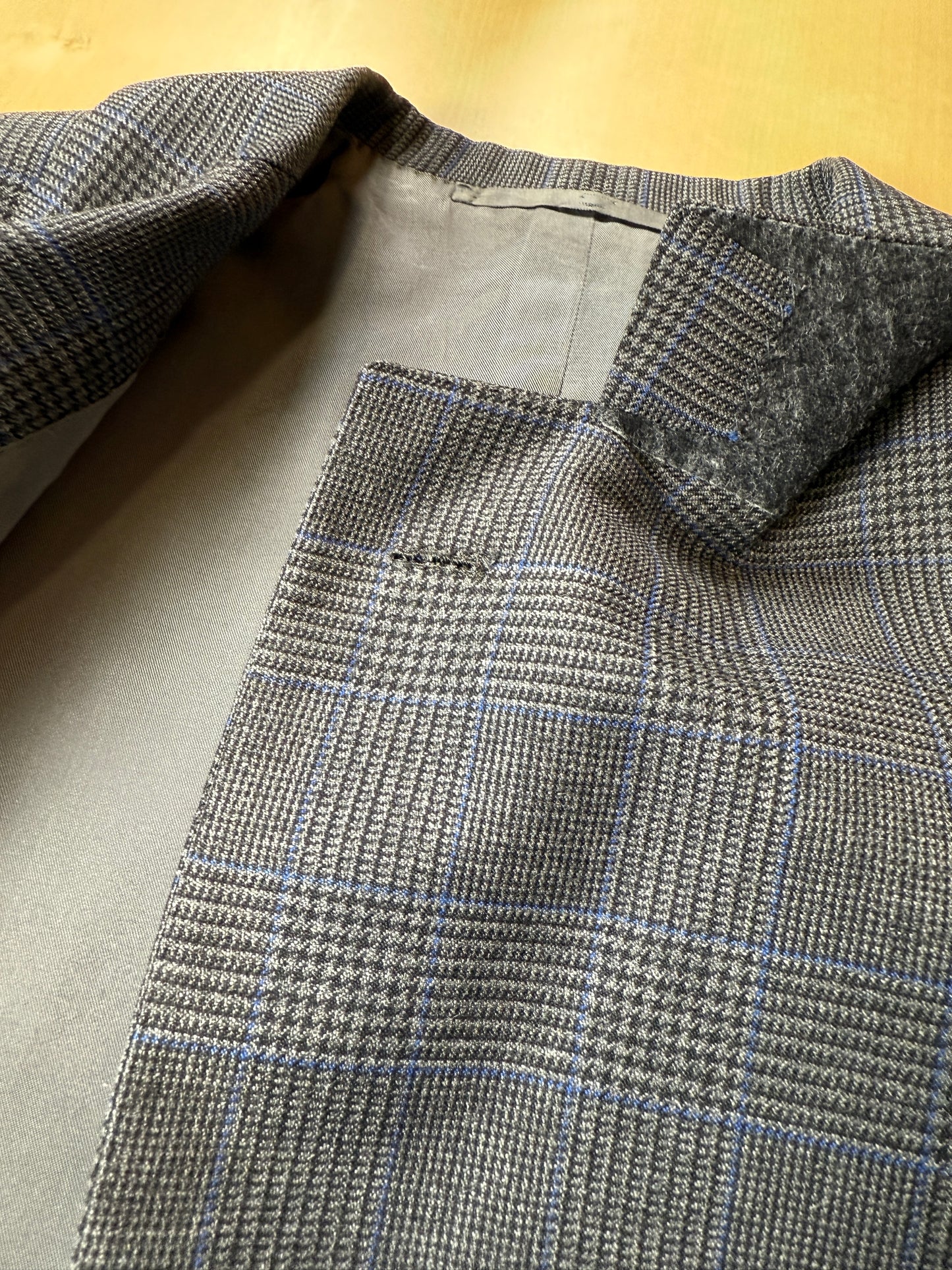 Completo 3 pezzi sartoriale principe di Galles - tg. 50