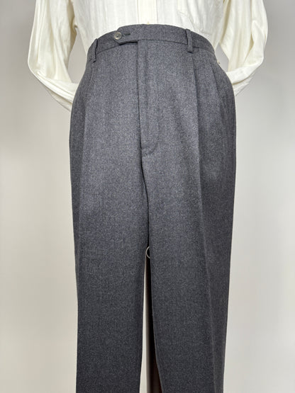 Pantaloni Burberrys flanella antracite - tg. 50