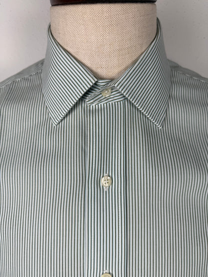 Camicia Brooks Brothers a righe con polsini da gemelli - tg. L collo 16 (42)