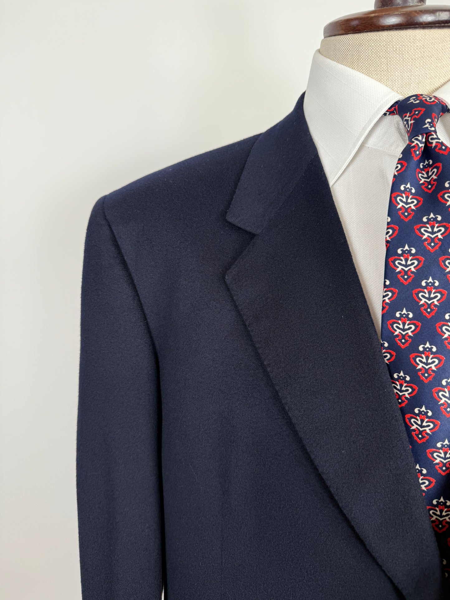 Giacca Corneliani in panno di lana blu - tg. 56