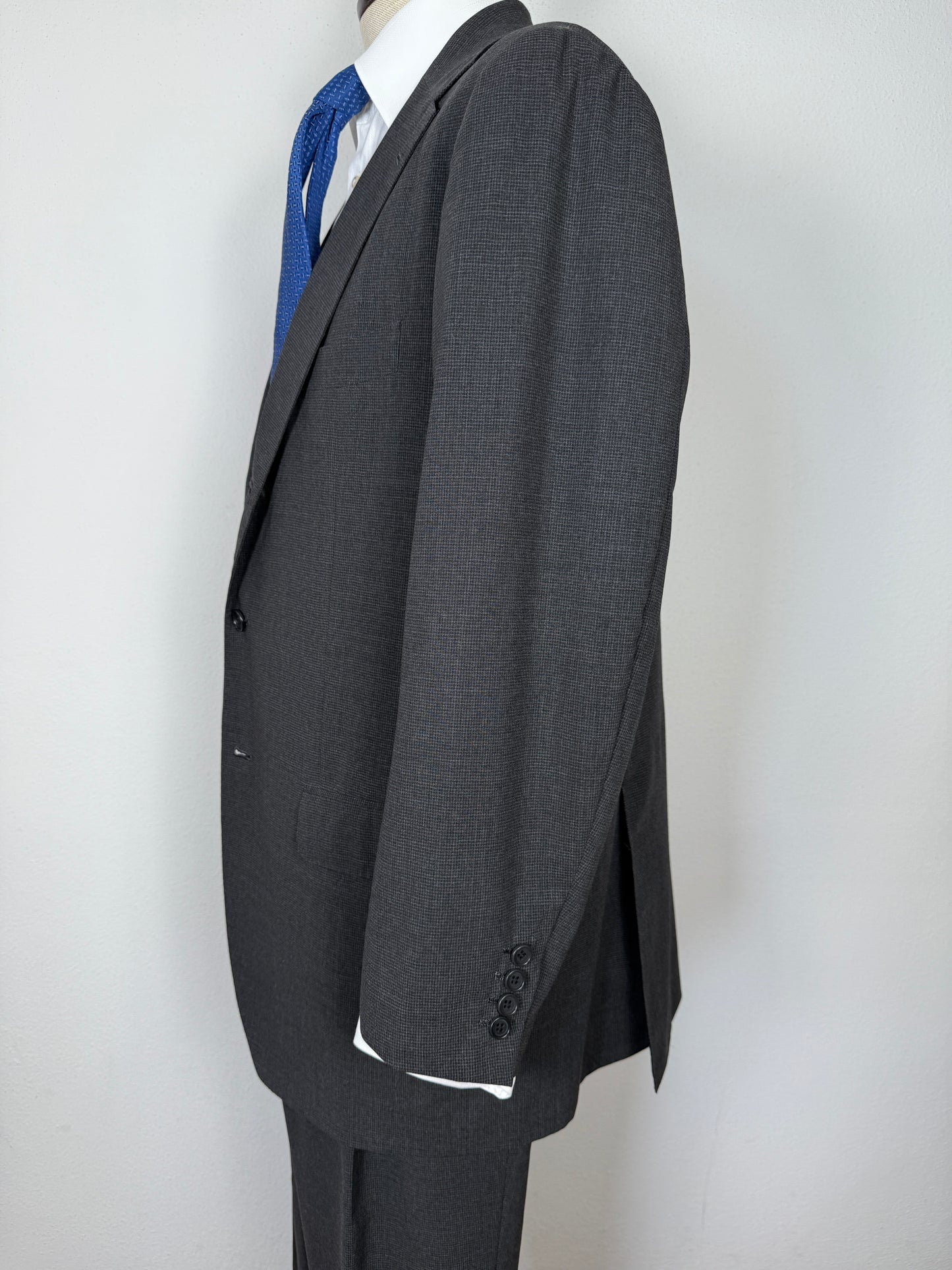 Completo napoletano Sartorio in fresco lana antracite - tg. 54