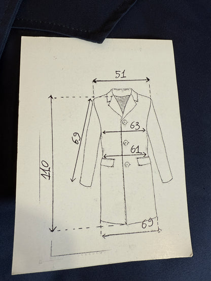 Soprabito trench Aeronautica Militare Italiana anni ‘80 - tg. 50-54