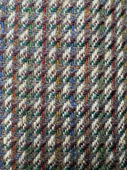Giacca anni ‘70 in tweed multicolore - tg. 48/50