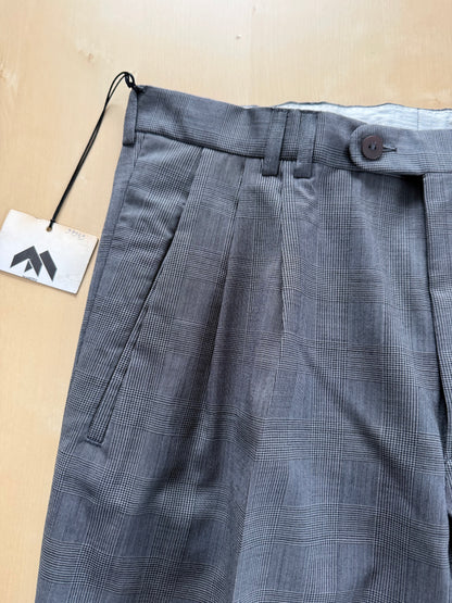 Pantaloni anni ‘80 fresco lana principe di Galles (NOS) - tg. 48