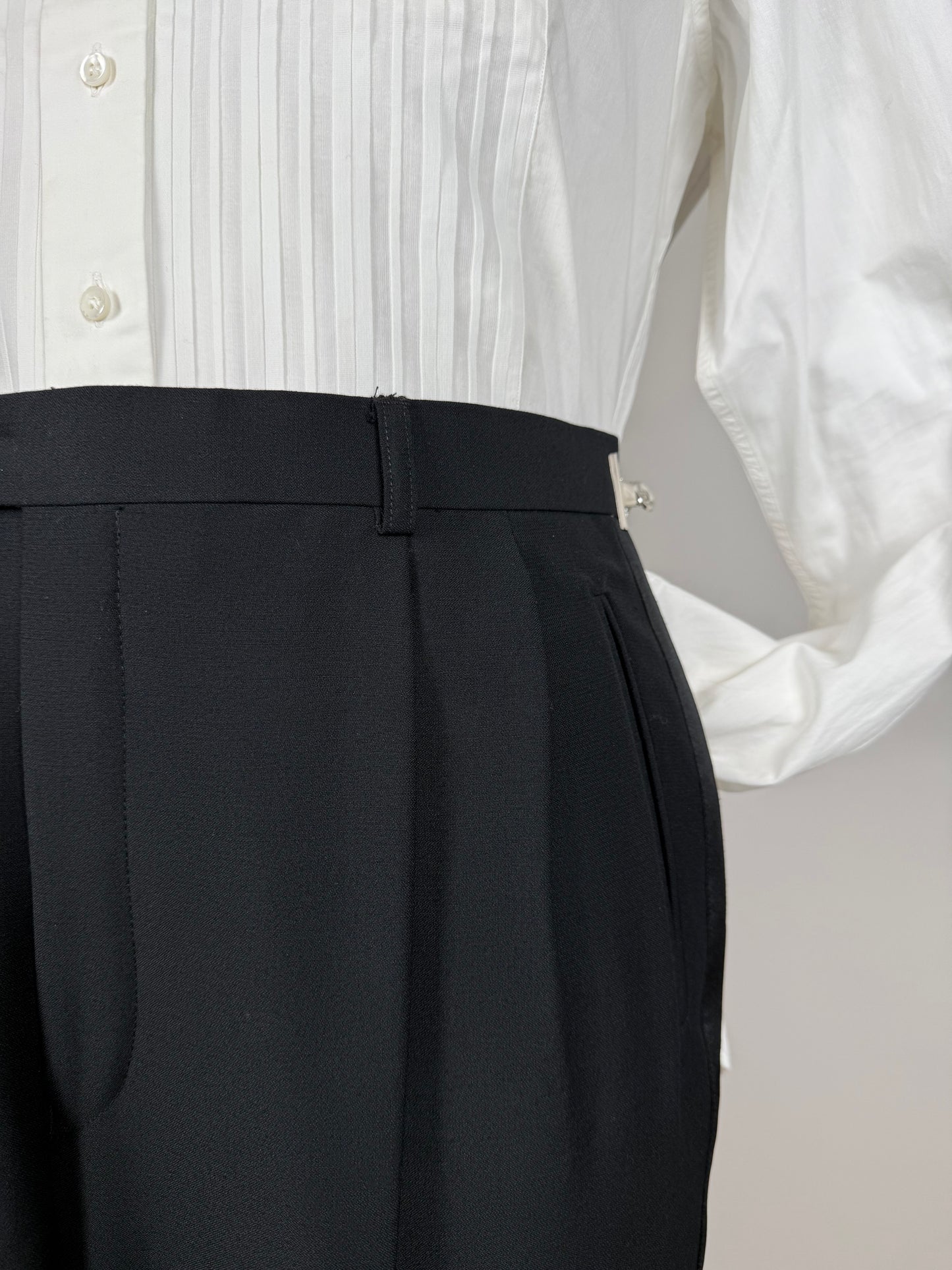 Smoking anni ‘90 revers a scialle - tg. 50 drop 8