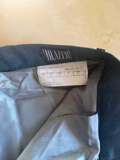 Pantaloni anni ‘80 in flanella verde pino (NOS) - tg. 52
