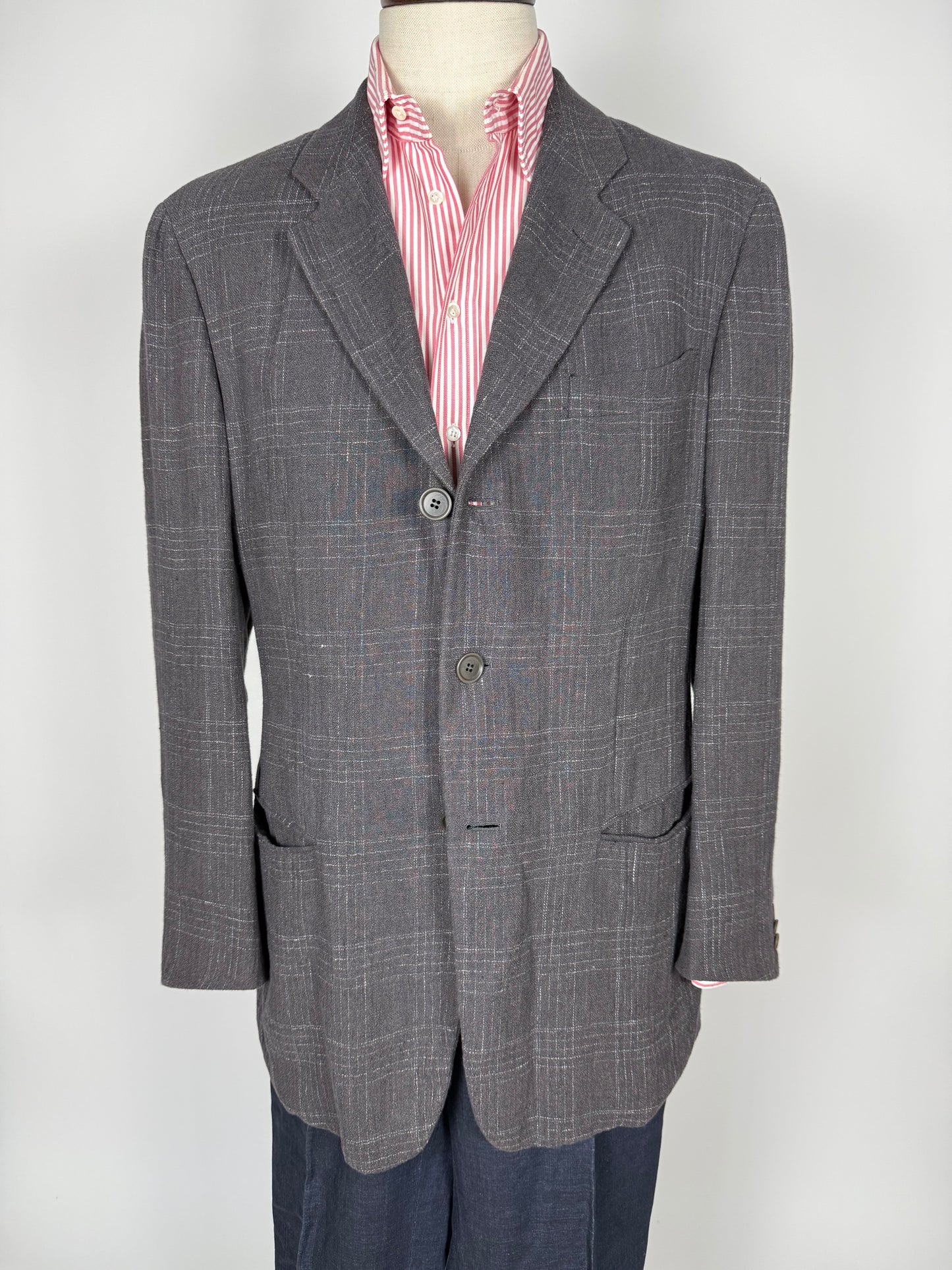 Giacca Armani anni '90 in lino - tg. 52
