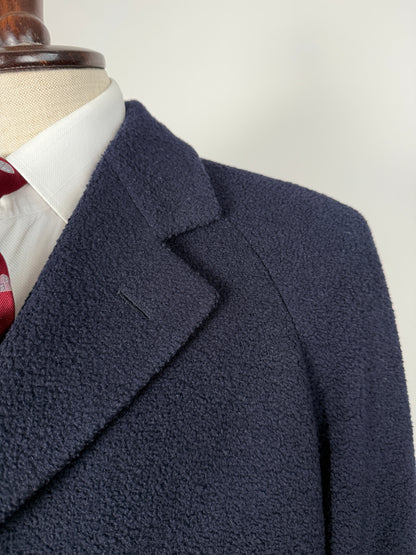 Cappotto raglan E. Zegna in bouclé di lana - tg. 48-52