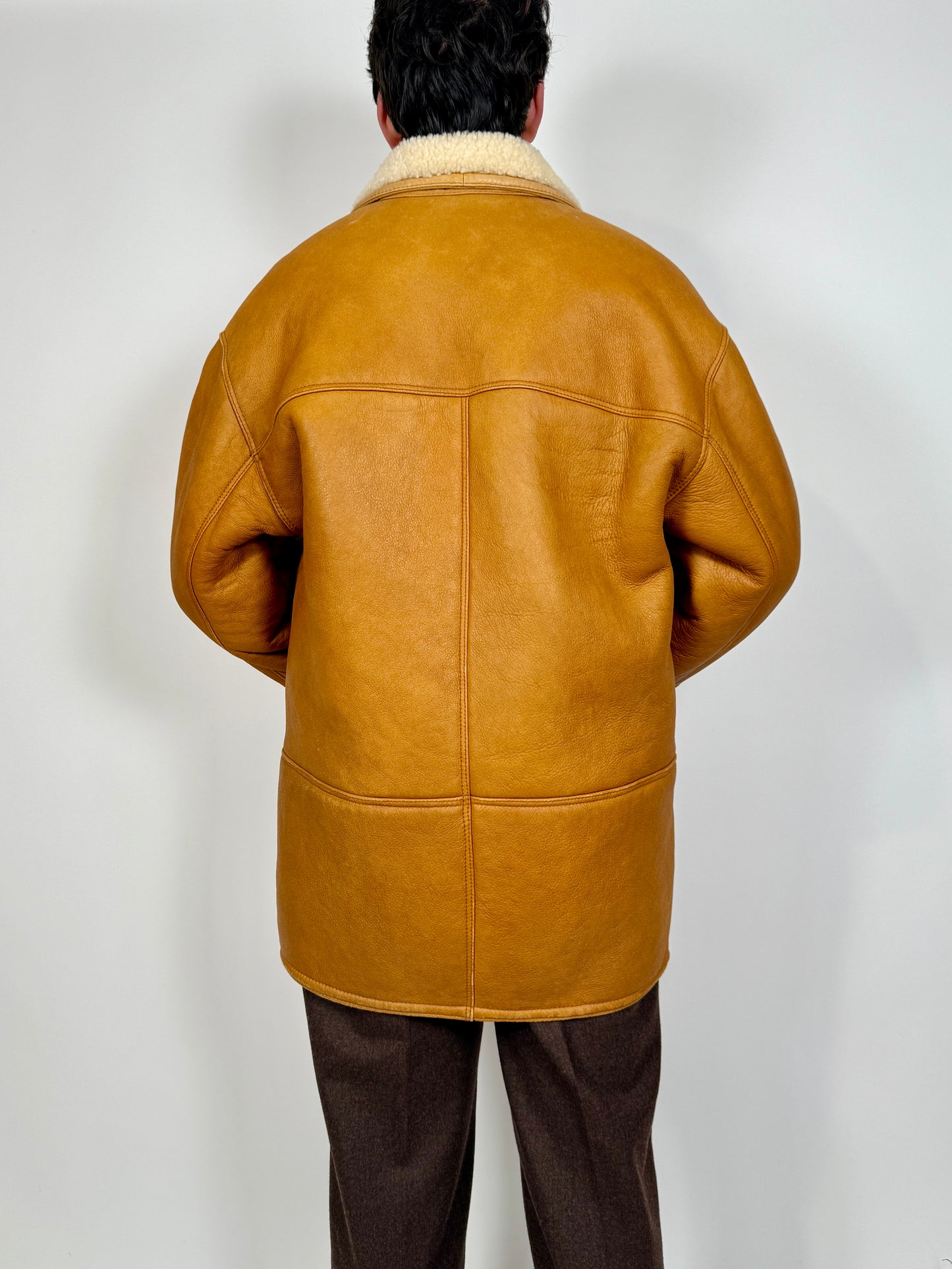 Montone shearling anni ‘70/‘80 - tg. L (50-52)