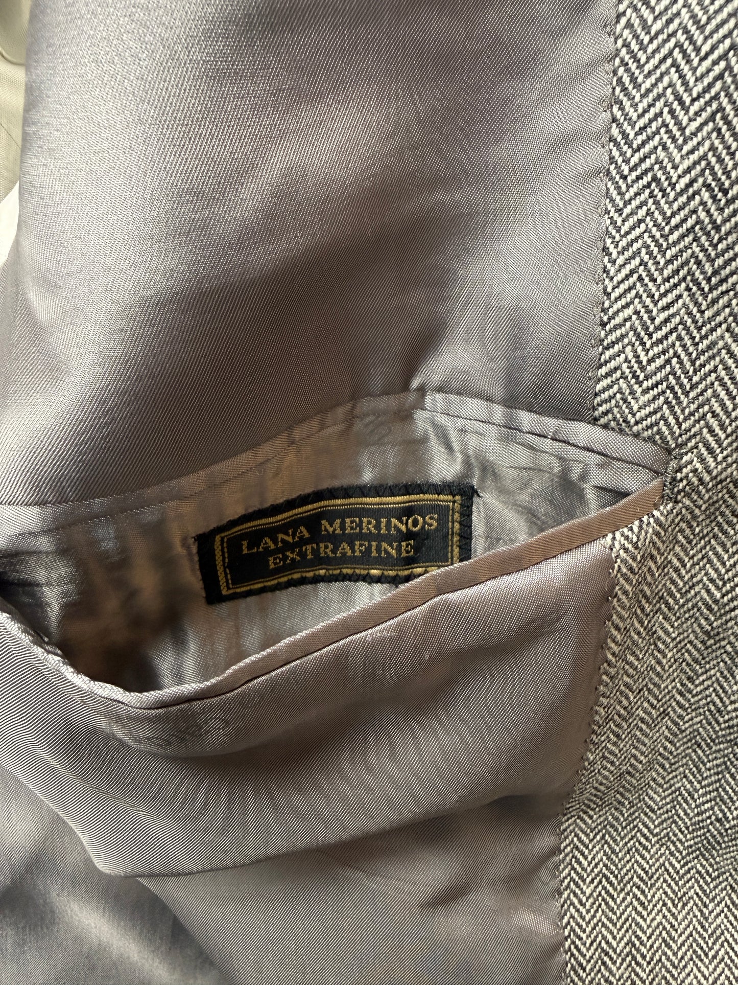 Giacca Pierre Cardin anni ‘90 spigato grigio - tg. 50