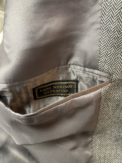 Giacca Pierre Cardin anni ‘90 spigato grigio - tg. 50