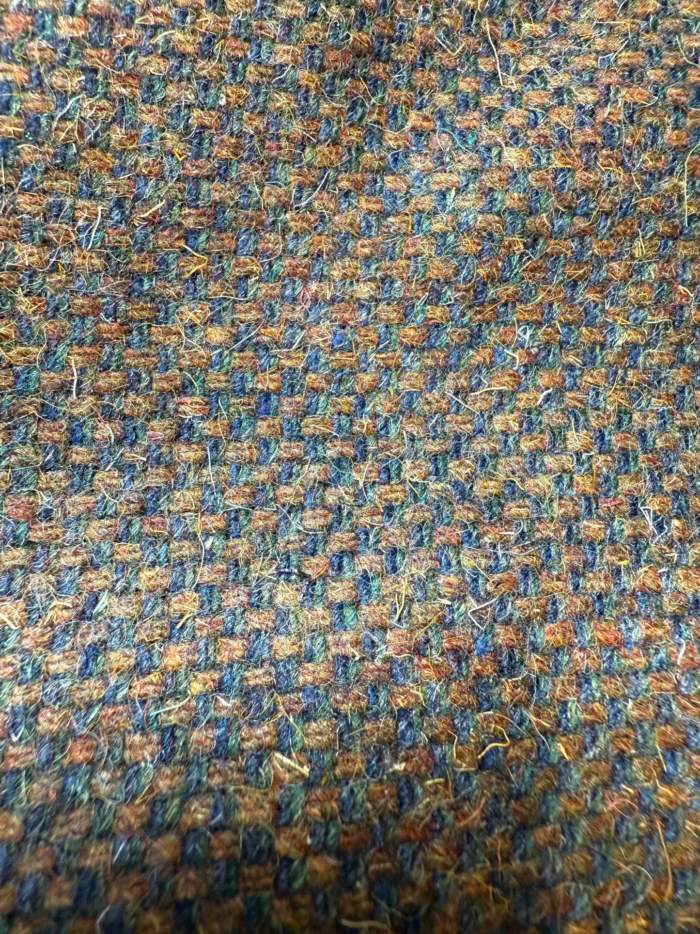 Pantaloni anni ‘70/‘80 in tweed cachi - tg. 46