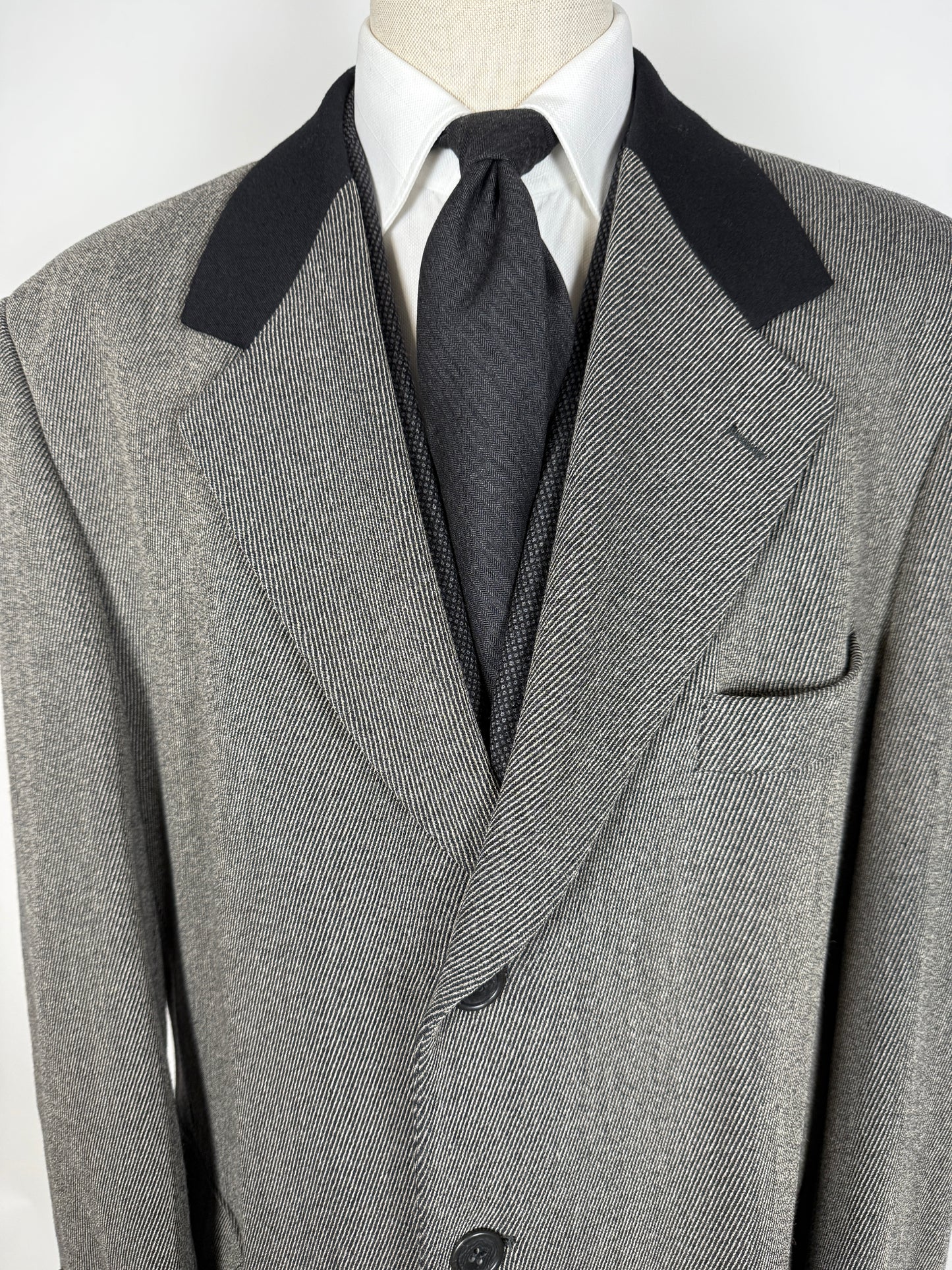 Cappotto soprabito in stile covert coat - tg. 56-58