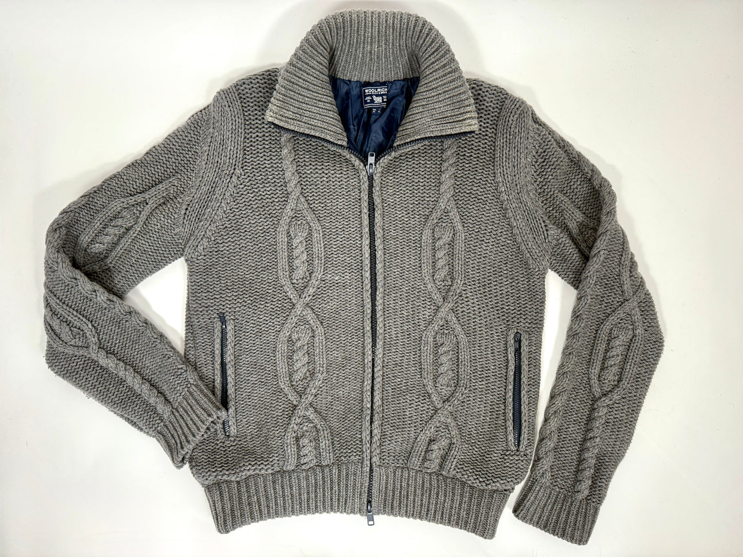 Cardigan-giubbotto Woolrich misto lana - XL