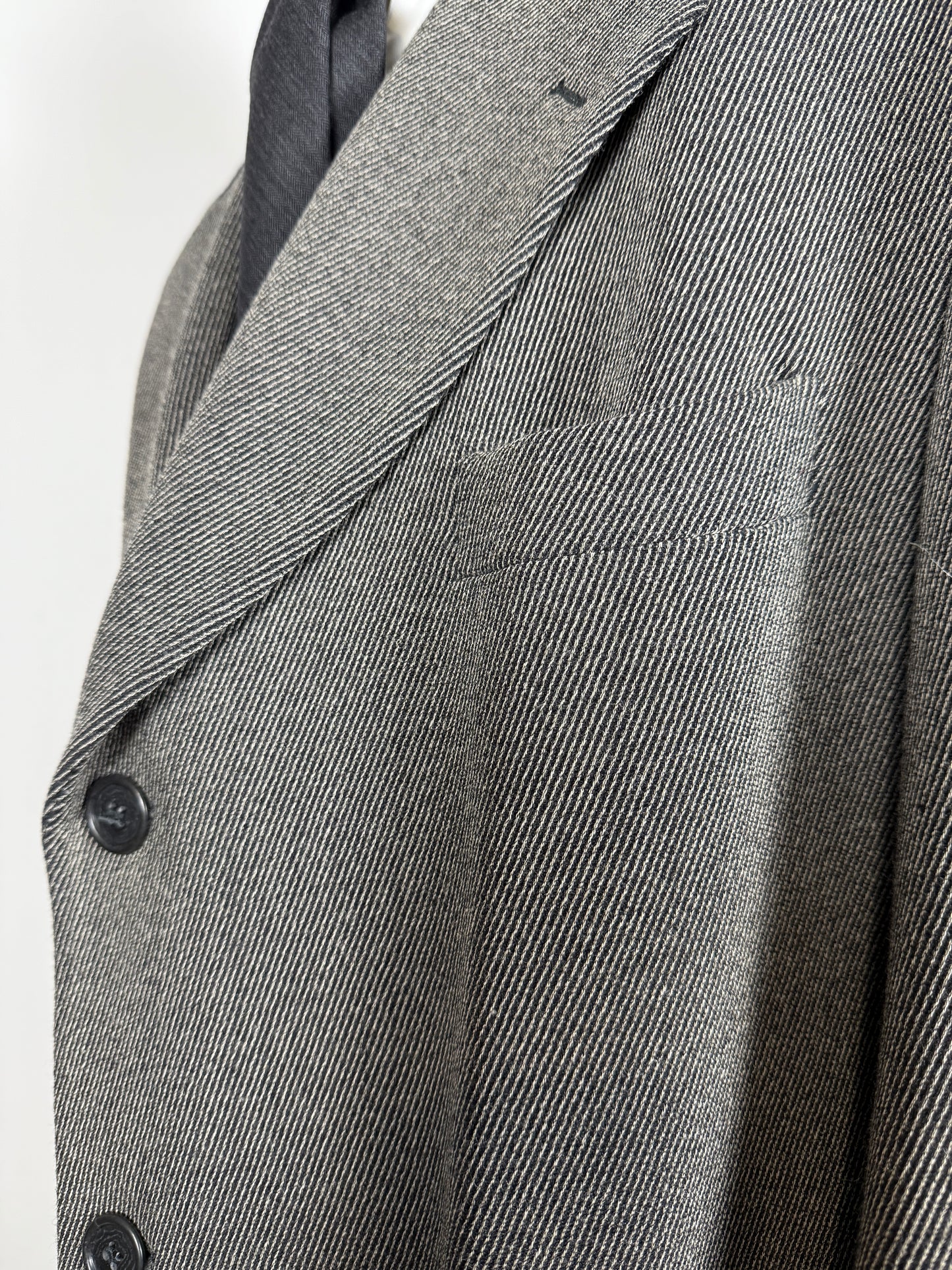 Cappotto soprabito in stile covert coat - tg. 56-58